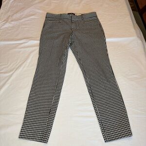 Banana Republic Sloan Houndstooth Pants size 4